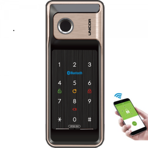 Khóa vân tay cửa nhôm Unicor VR500-BW